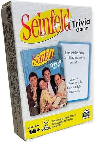 Spin Master Seinfeld Trivia Game disponible en Yaxa Guatemala
