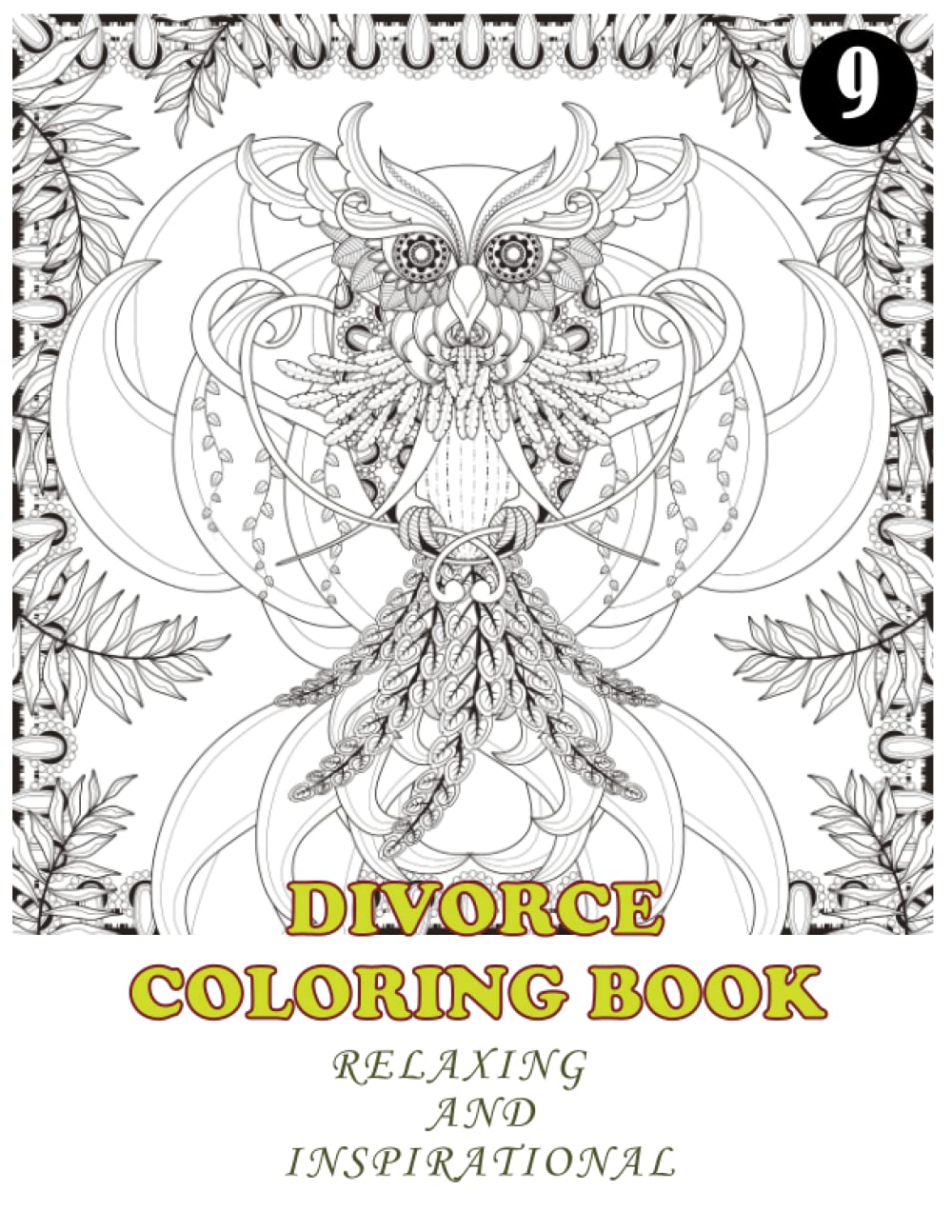 Livre de coloriage divorce et de reconstruction pour retrouver l'inspiration