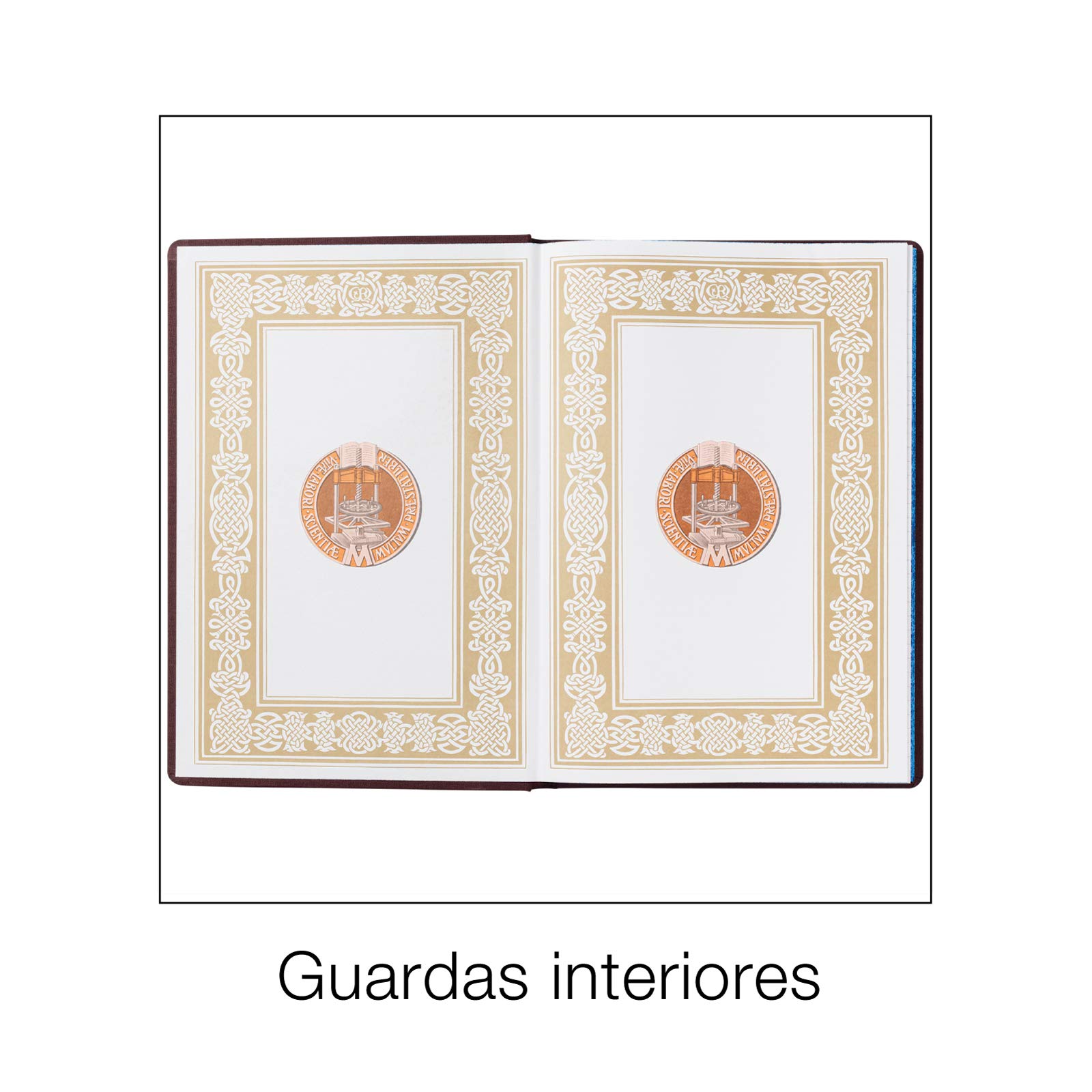 Miquelrius - Libro de Contabilidad, Clase R, Apaisado, Folio Natural 215 x 315 mm, Rayado Salida de Correspondencia, 100 Hojas SIN numerar de 102 g/m², Forrado en Tela, Lomo Engomado