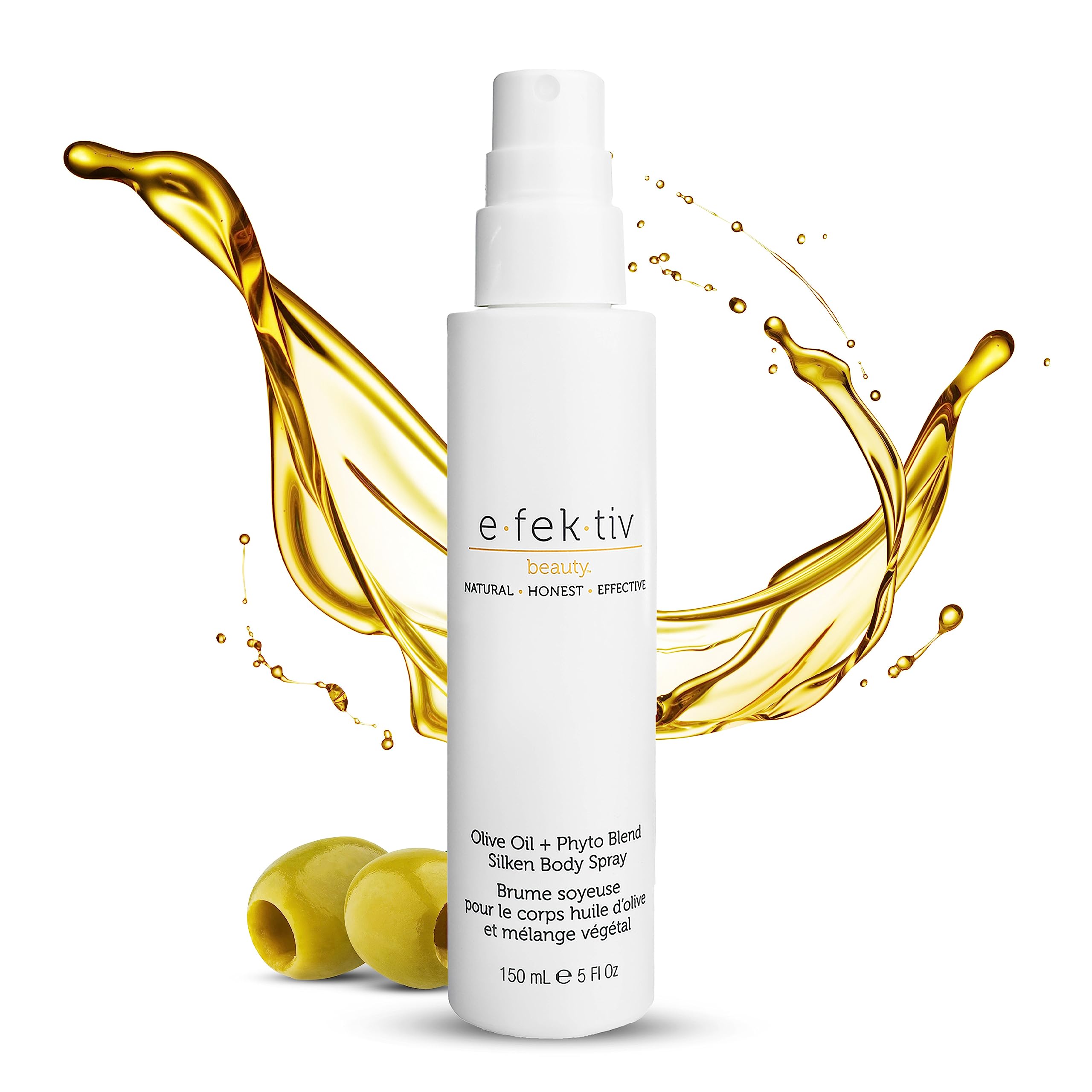 Amazon.com : e.fek.tiv beauty Olive Oil Plus Phyto Blend Silken