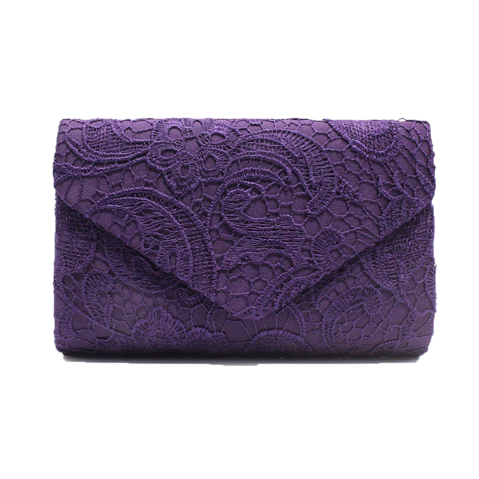 Moda Borsa da Sera Donna Pochette Borsa Tracolla, Busta Frizione Frizione Floreale Elegante da Donna in Pizzo Frizione per la Borsa da Ballo da Donna Borsa da Sposa da Sposa Borse da Sposa Matrimonio