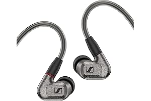 Sennheiser IE 600 in-Ear Audiophile Headphones for Neutral Sound