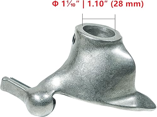 Miniatura 7 de Cabeza de pato, cabezal de montaje en máquina de neumáticos de motor, herramienta de reparación de neumáticos de metal con cabeza de pato, acero