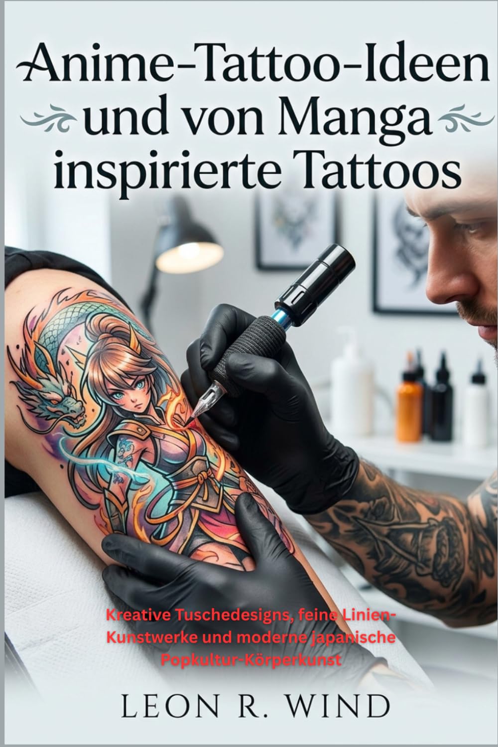 Anime-Tattoo-Ideen und von Manga inspirierte Tattoos: Kreative Tuschedesigns, feine Linien-Kunstwerke und moderne japanische Popkultur-Körperkunst