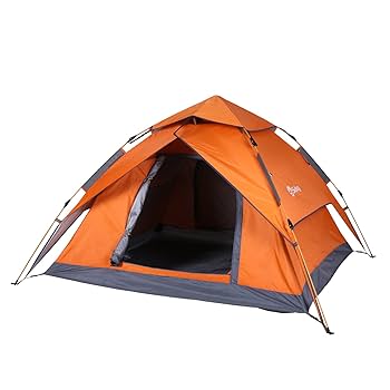 2WAY ワンタッチテント 34人用 設営簡単 テント テント Amazon