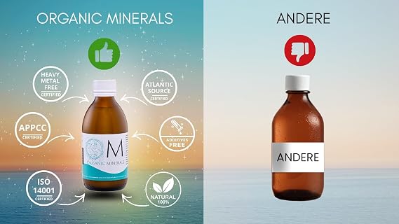 OM Monoatomic Minerals - 250ml | Ormus Liquid Supplement | AGQ Labs Certified - Heavy Metals Free | Advanced Biohacking, Mental Clarity & Brain Function | Conscious Luxury