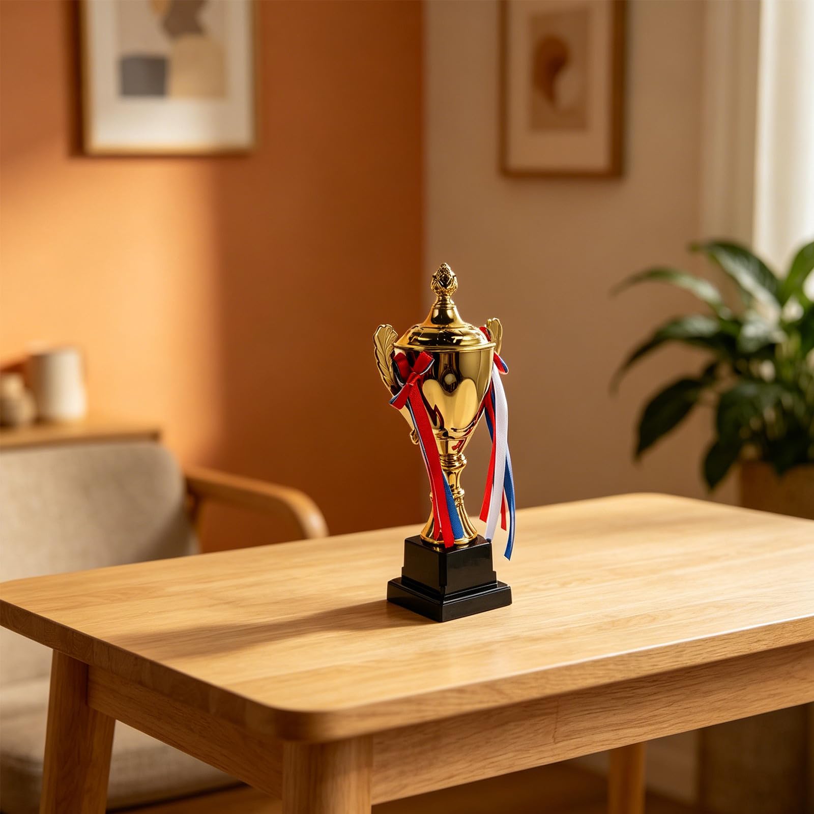Operitacx Trofeo de Premio para Torneo Deportivo de 3 Piezas - Oro, Plata, Bronce, 1er, 2do y 3er Lugar - Copa de Premio para Torneo Deportivo de fútbol, ​​Baloncesto y competición