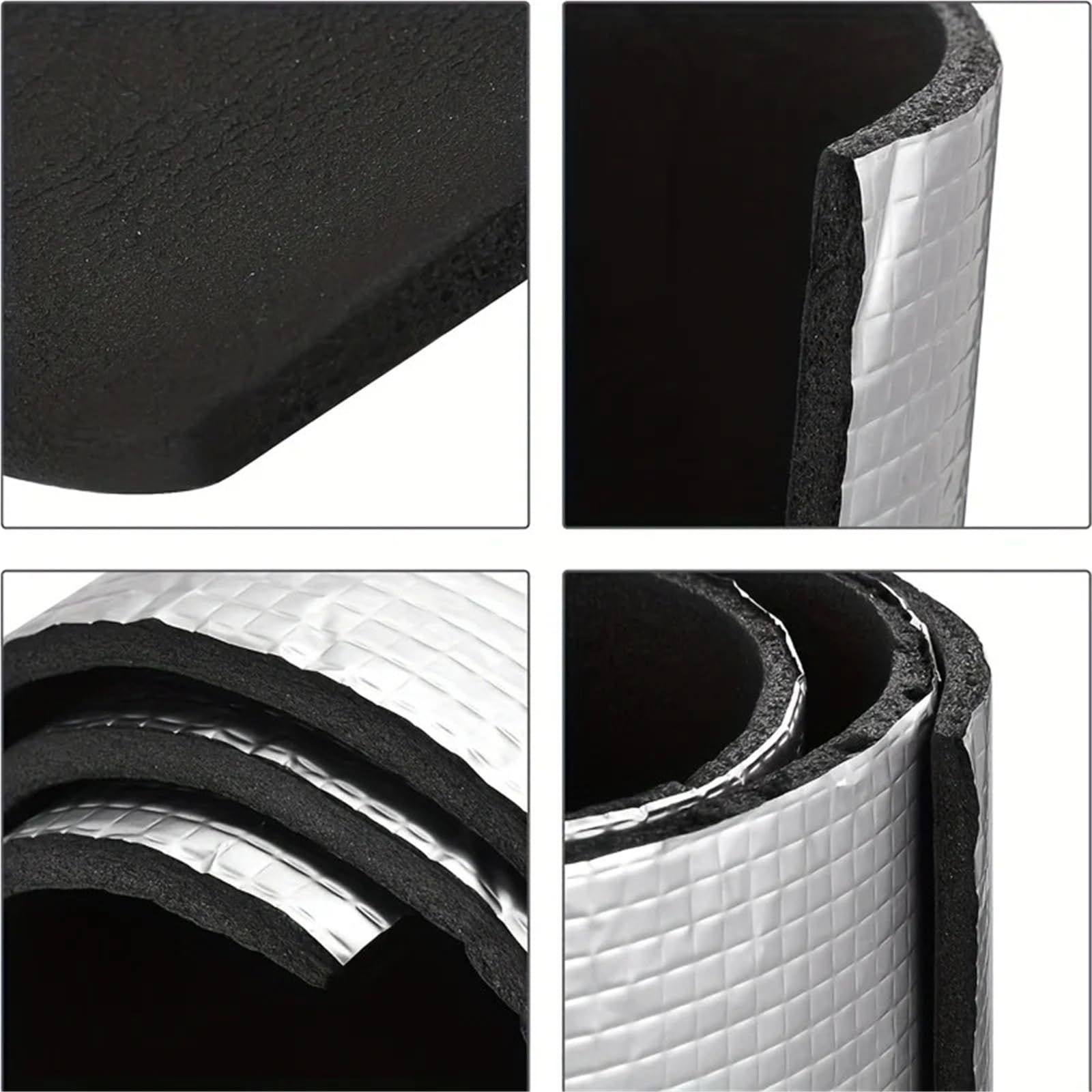 Moosgummi Selbstklebend Selbstklebende Isolierrolle aus Aluminiumfolie