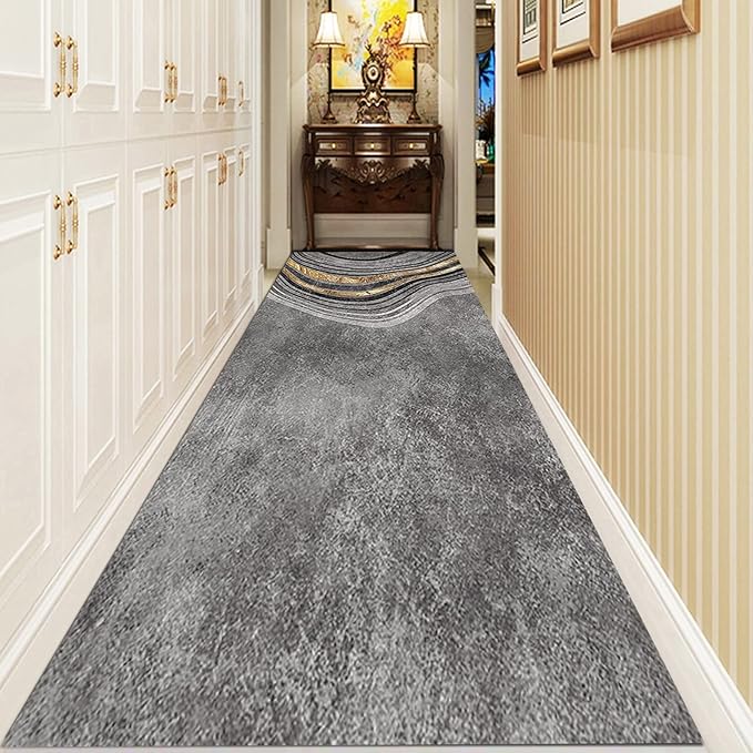 YJRBZ Modern Runner Rug Hallway Carpets Runners Hall Narrow Rugs, 1m