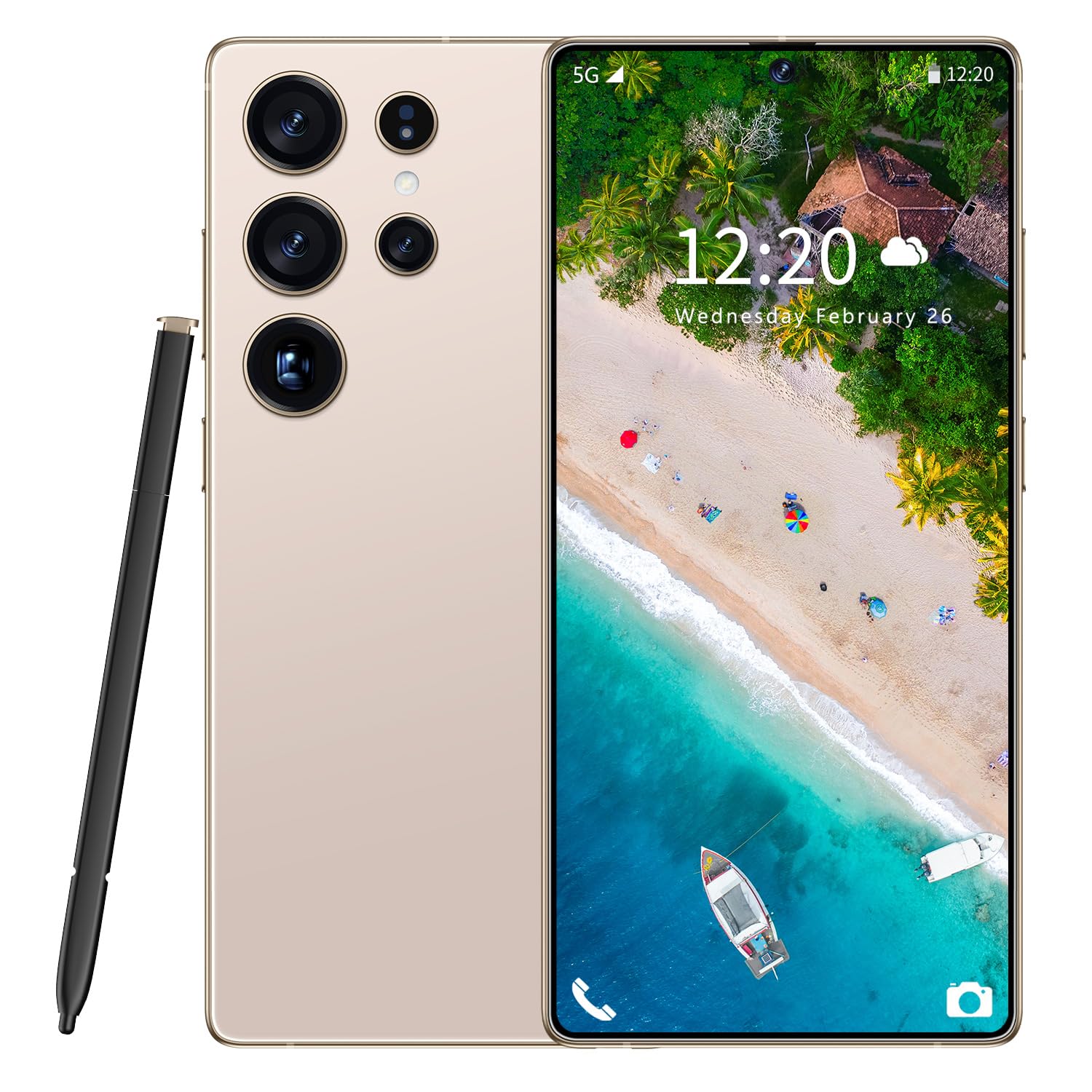 AOZVEIZ I25 Ultra Unlocked Phone | 12+512GB Smartphone | Cell Phone Android 14.0 | Battery 7000mAh | 6.99" HD Display | 68+108MP Zoom Camera | with