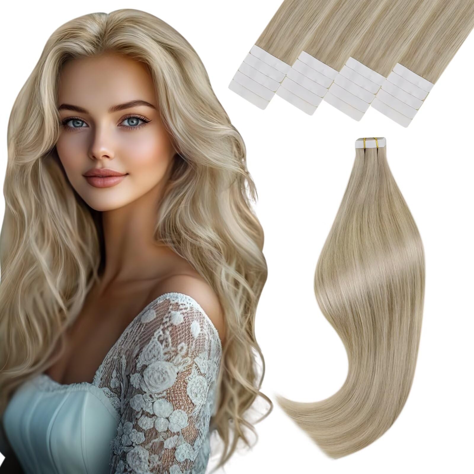 Vivien Brown Clip in Hair Extensions Darkest Brown to Light Brown Balayage Hair Extensions for Women Clip in Hair Extensions Human Hair 22 Inch 120g 7pcs #2/8/2 — view 19