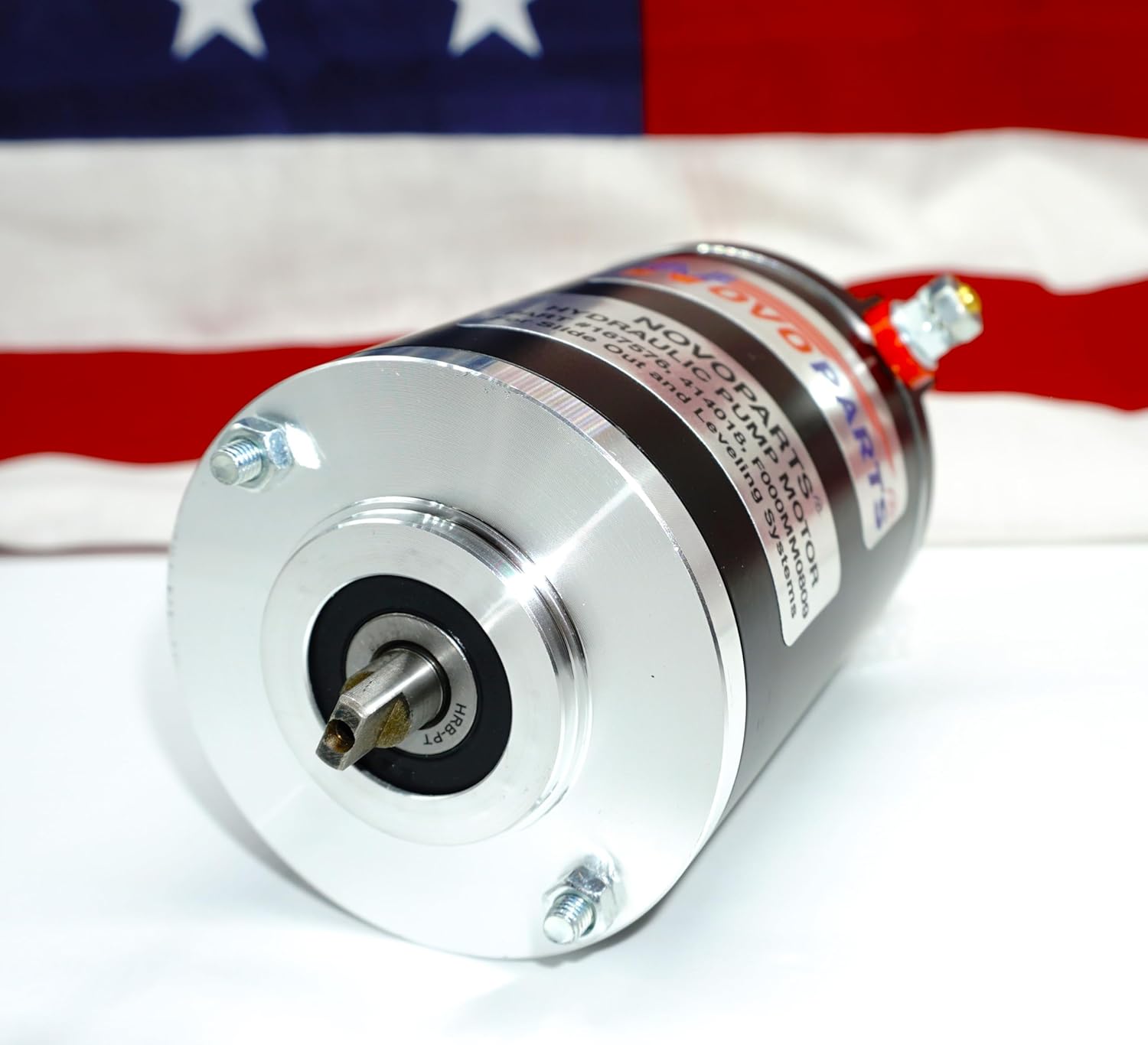 Leveling System Hydraulic Pump Motor 167576 Compatible with 414018 & F000MM0809 045-167567 Collar Coupling Included