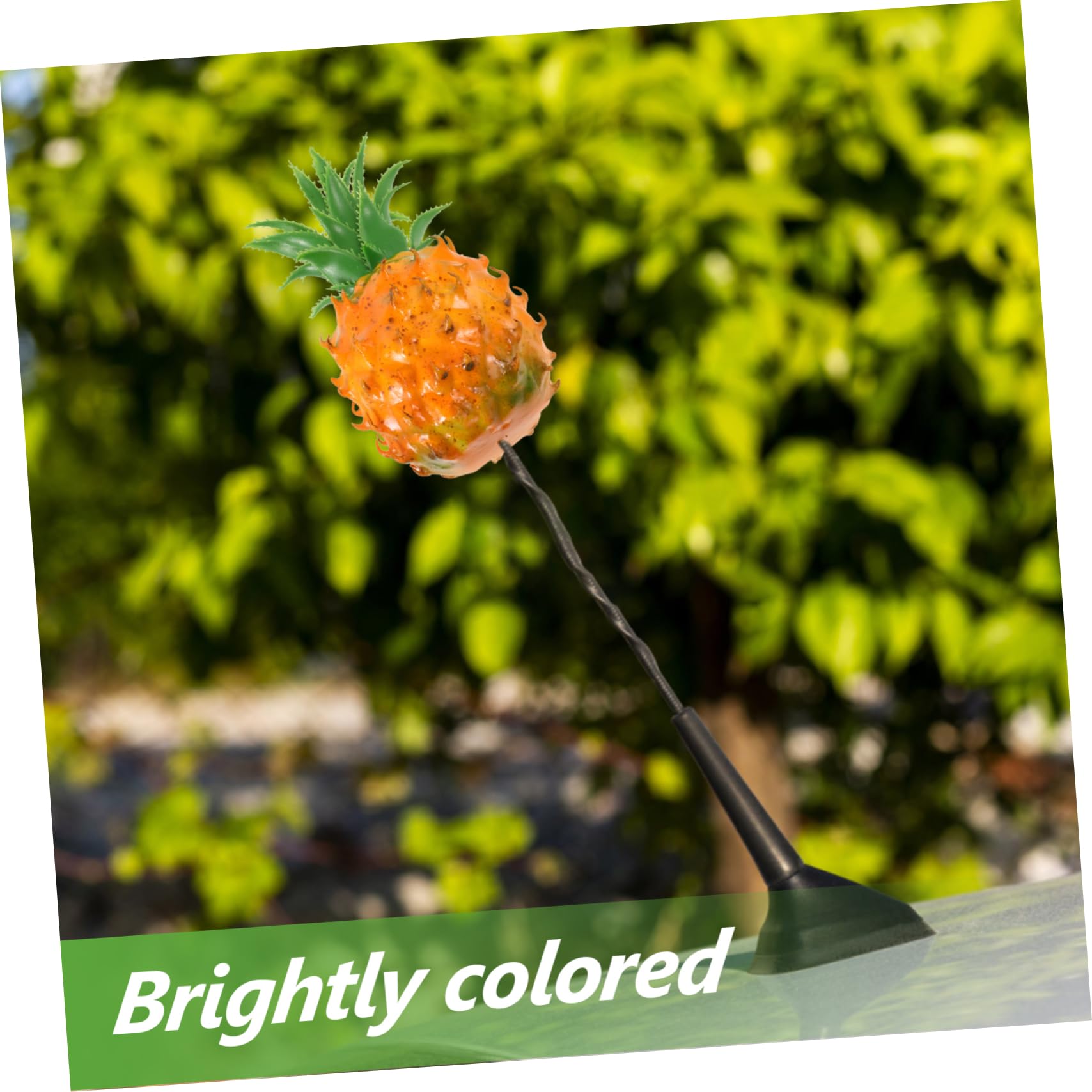 3stücke Antenna Topper Auto-Dekoration Süßer Ananas Ornament Für Fahrzeugaußen Einfache Installation Langlebig Und Passend Für Viele Modelle Charme Und Individualität Für