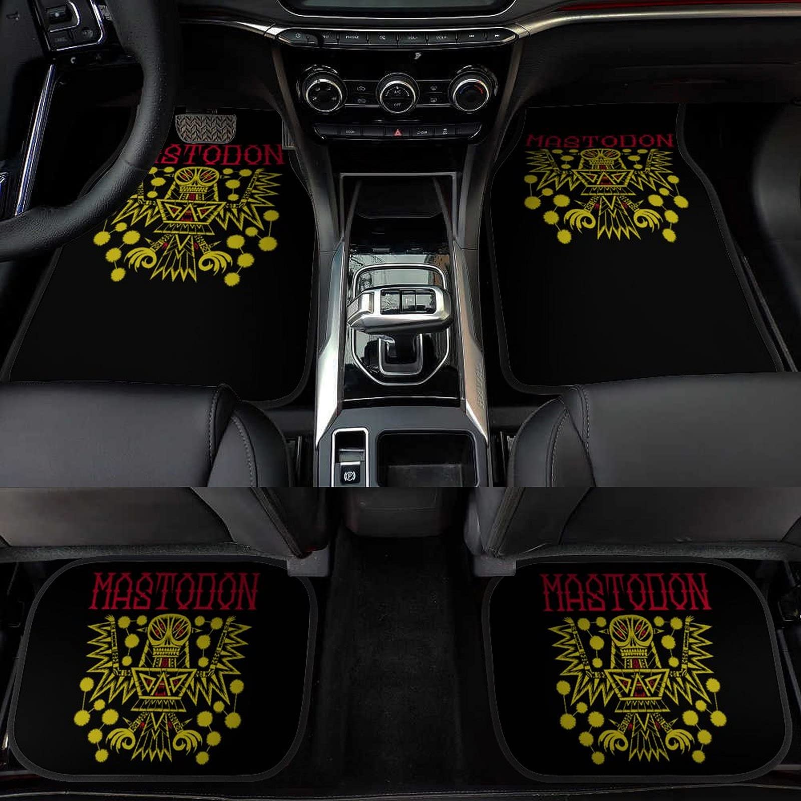Amazon | マストドン ヘヴィメタル・バンド カーマット 車用マット 