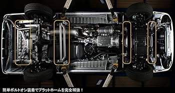 Amazon | Genb(玄武) ハイエース KDH200系 標準ボディ(4WD) フレーム