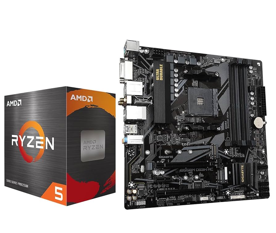 AMD Ryzen 5 5500 6コア 12スレッド CPU Amazon.com: AMD Ryzen 5 5500 6-Core, 12-Thread Unlocked
