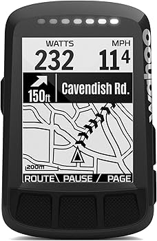 Amazon | WAHOO(ワフー) ELEMNT BOLT GPSサイクルコンピューター単体
