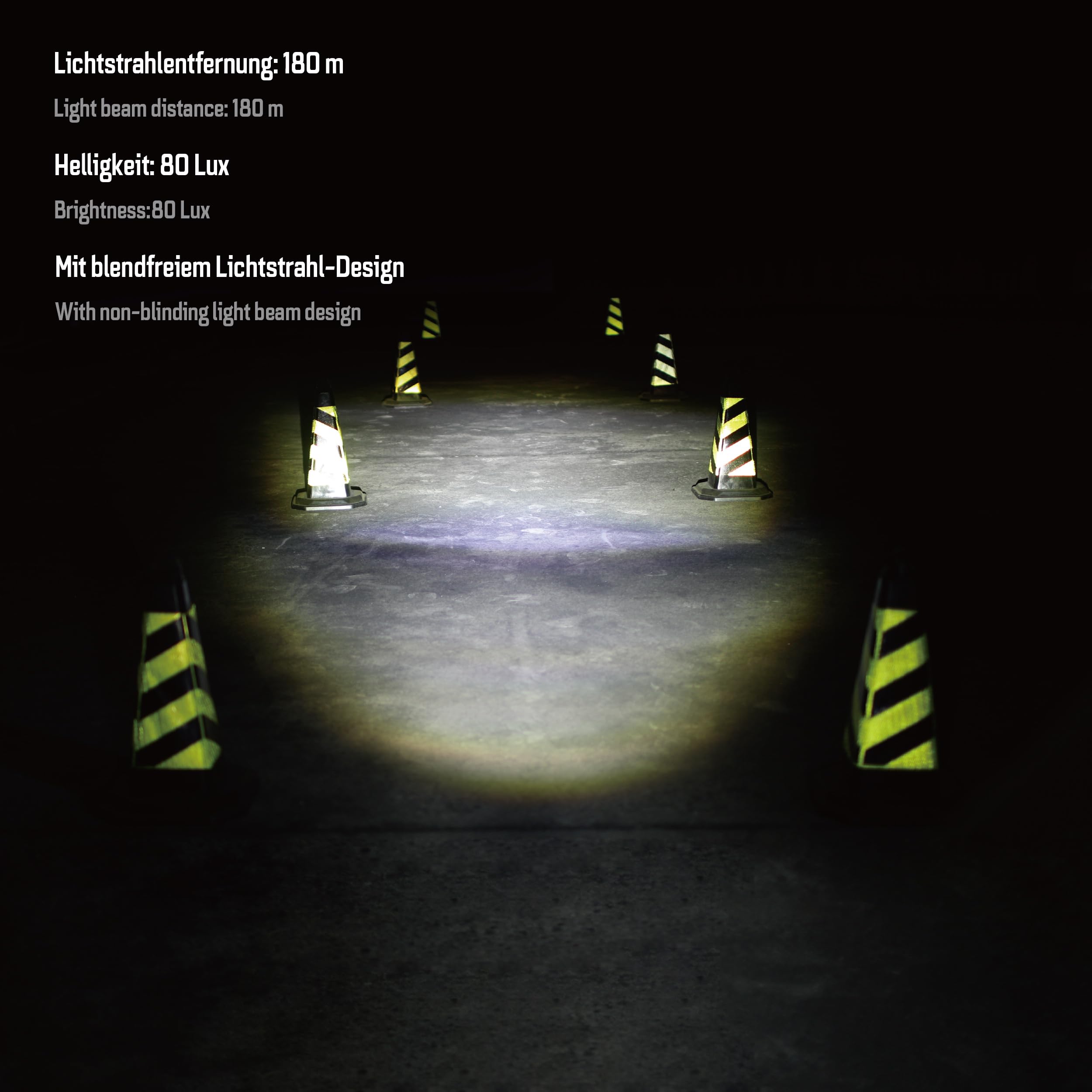 ADDVIEW Fahrradlicht 80 Lux Nova M80 – Dynamo Frontlicht mit Tagfahrlicht, Standlicht, Aluminium-Gehäuse, StVZO zugelassen, IP65 wasserdicht – für sicheres Radfahren bei Tag & Nacht