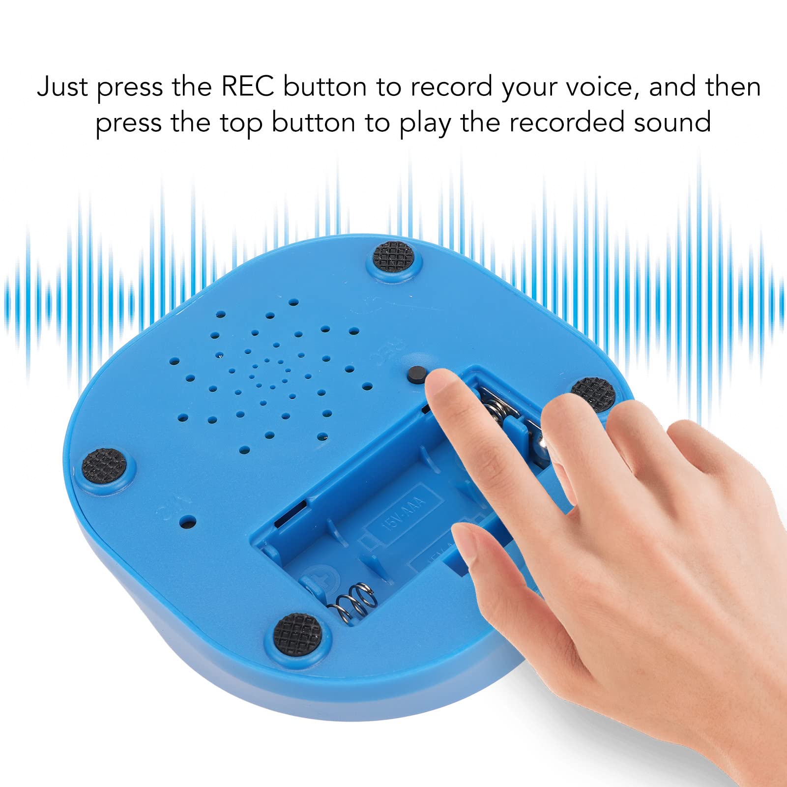 8 Botones de Grabación de Voz, Zumbadores de Entrenamiento Grabables de 30 Segundos, Botones Parlantes para Gatos, Perros, Mascotas, para Interacción de Entretenimiento