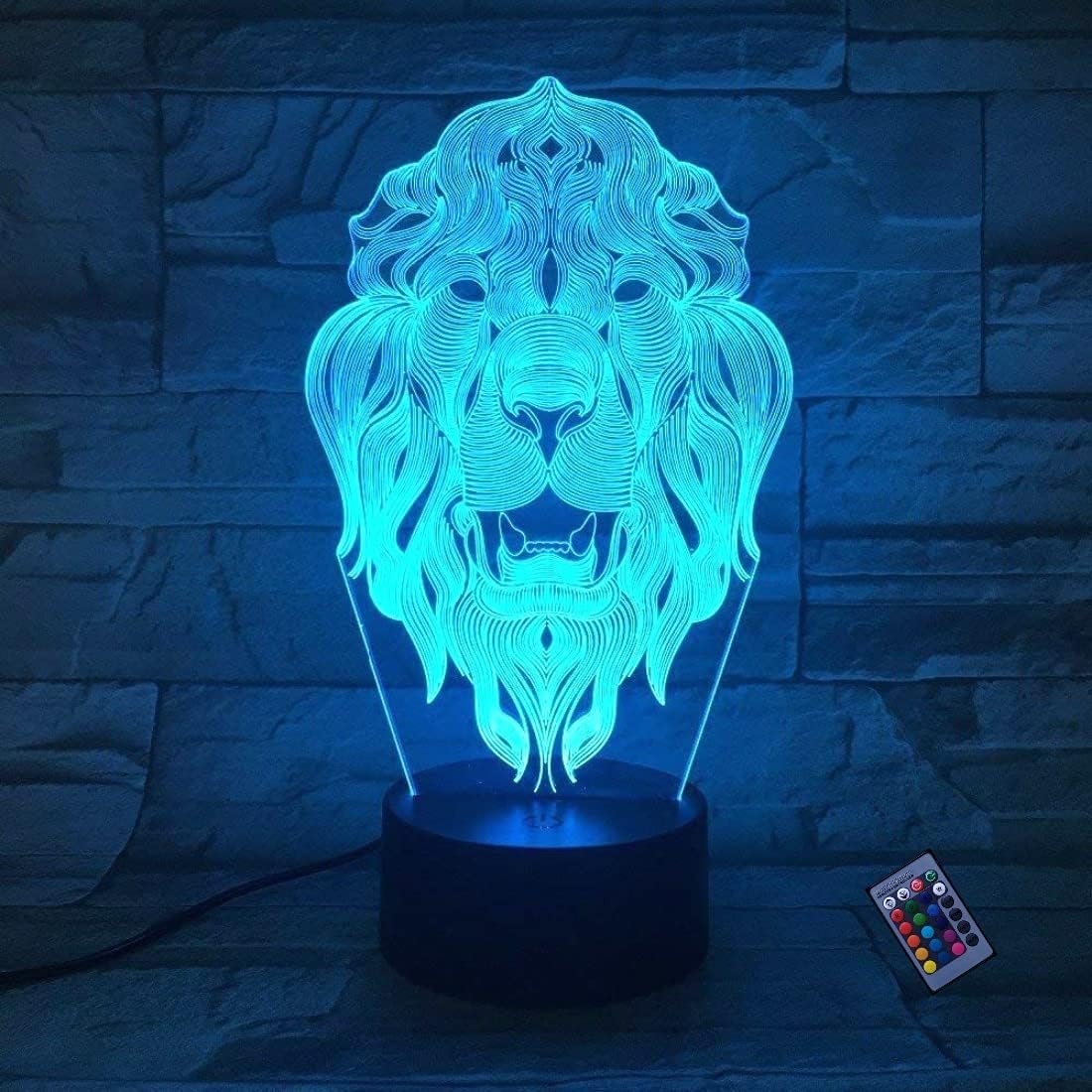 Color Changing Night Light 3D Hedgehog LED Night Light - 16 Colors ...