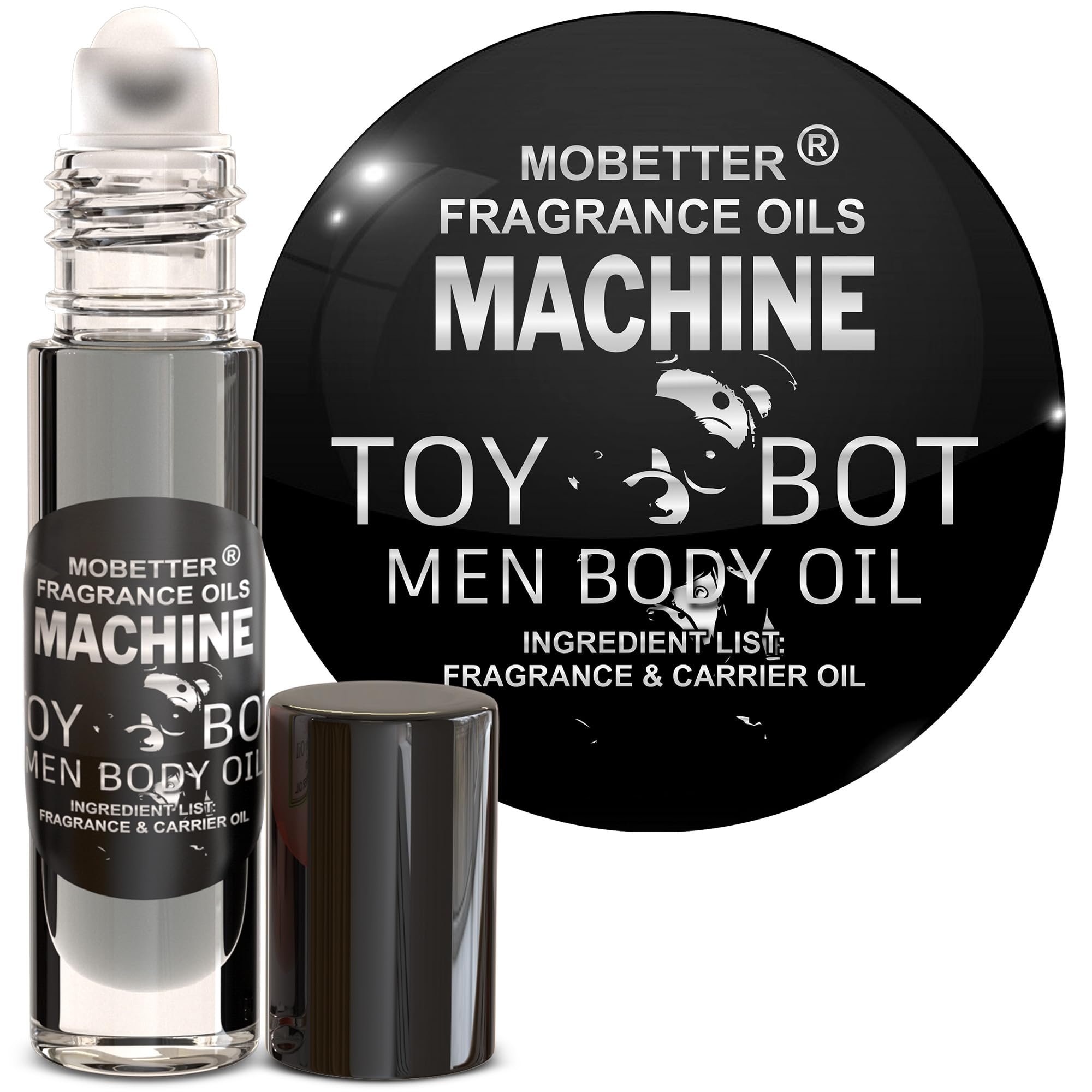 MOBETTER FRAGRANCE OILS Machine Toy Bot Cologne Fragrance Body Oil for Men