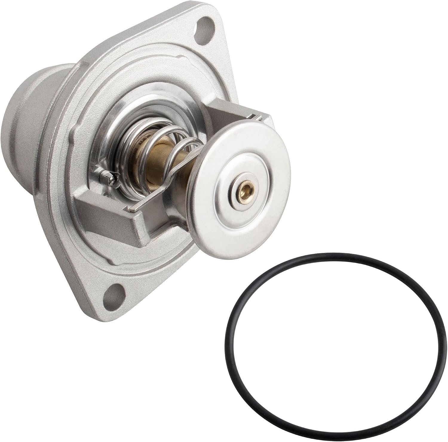 BOXI 902-685 Engine Coolant Thermostat Housing Assembly Fits for Ford E-350 E-450 Super Duty 2004-2010 F-250 F-250 F-450 F-550 Super Duty 2003-2007 Excursion 2003-2005 / Replaces 3C3Z8575AA 510192