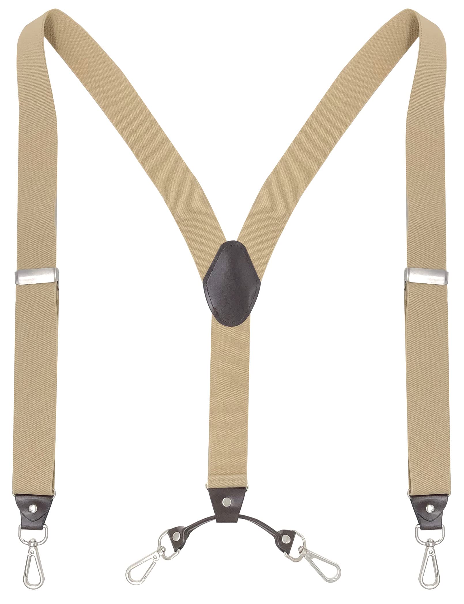 Men's Suspenders with Swivel Hooks and Adjustable Braces, Suitable for Heavy Duty, Big and Tall