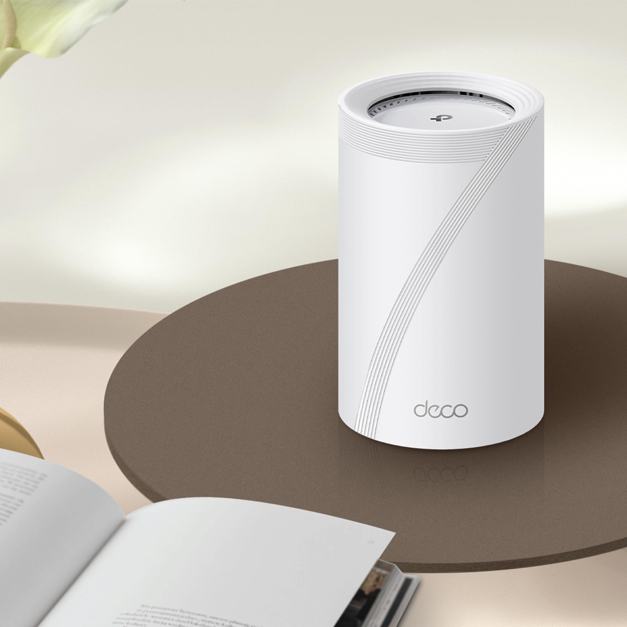 TP-Link Deco BE68(2-Pack) - Sistema WiFi 7 Mesh, BE14000, tribanda, 540 m² | Cobertura WiFi para Toda la Casa. Red Unificada. Puertos 10G. Control Parental. App Deco.