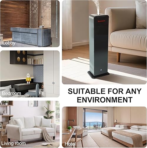 Miniatura 6 de Máquina de aire de aroma de pie 2025 para el hogar y el hotel, difusor de aroma comercial de lujo con tecnología de aire frío, cobertura de 5000