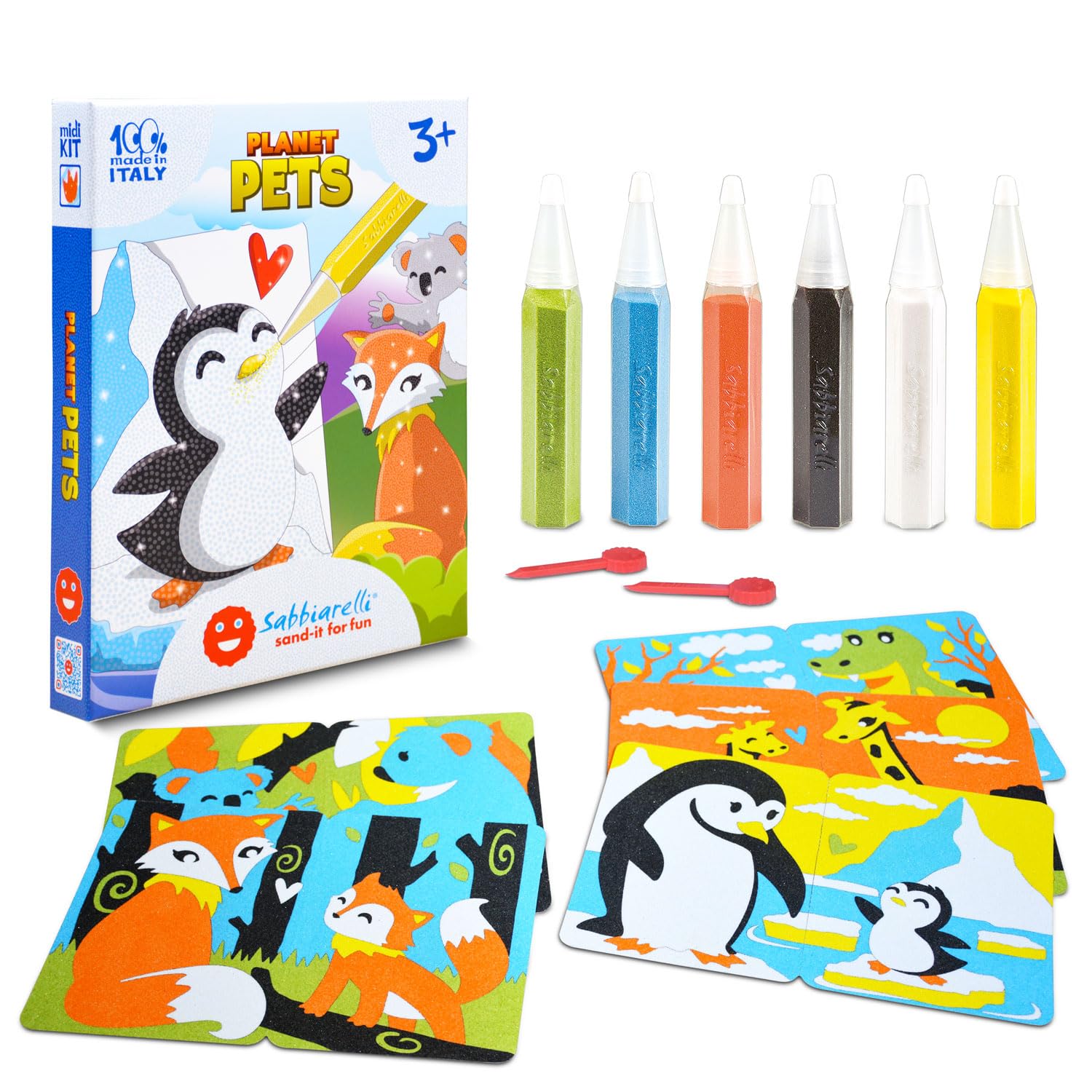 Sabbiarelli Sand-it For Fun – Bag Horses | Mini Kit de Sand Art Chevaux 100% Made in Italy avec Sable Coloré et Dessins Adhésifs | Loisirs Créatifs pour Enfants 5-12 ans Sabbiarelli Sand-it For Fun – Bag Horses | Mini Kit de Sand Art Chevaux 100% Made in Italy avec Sable Coloré et Dessins Adhésifs | Loisirs Créatifs pour Enfants 5-12 ans