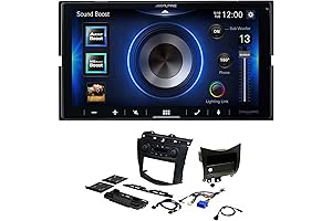 Alpine ILX-W670 7-Inch Mech-less Receiver with PAC RPK4-HD1101 2003-07 Honda Accord Kit
