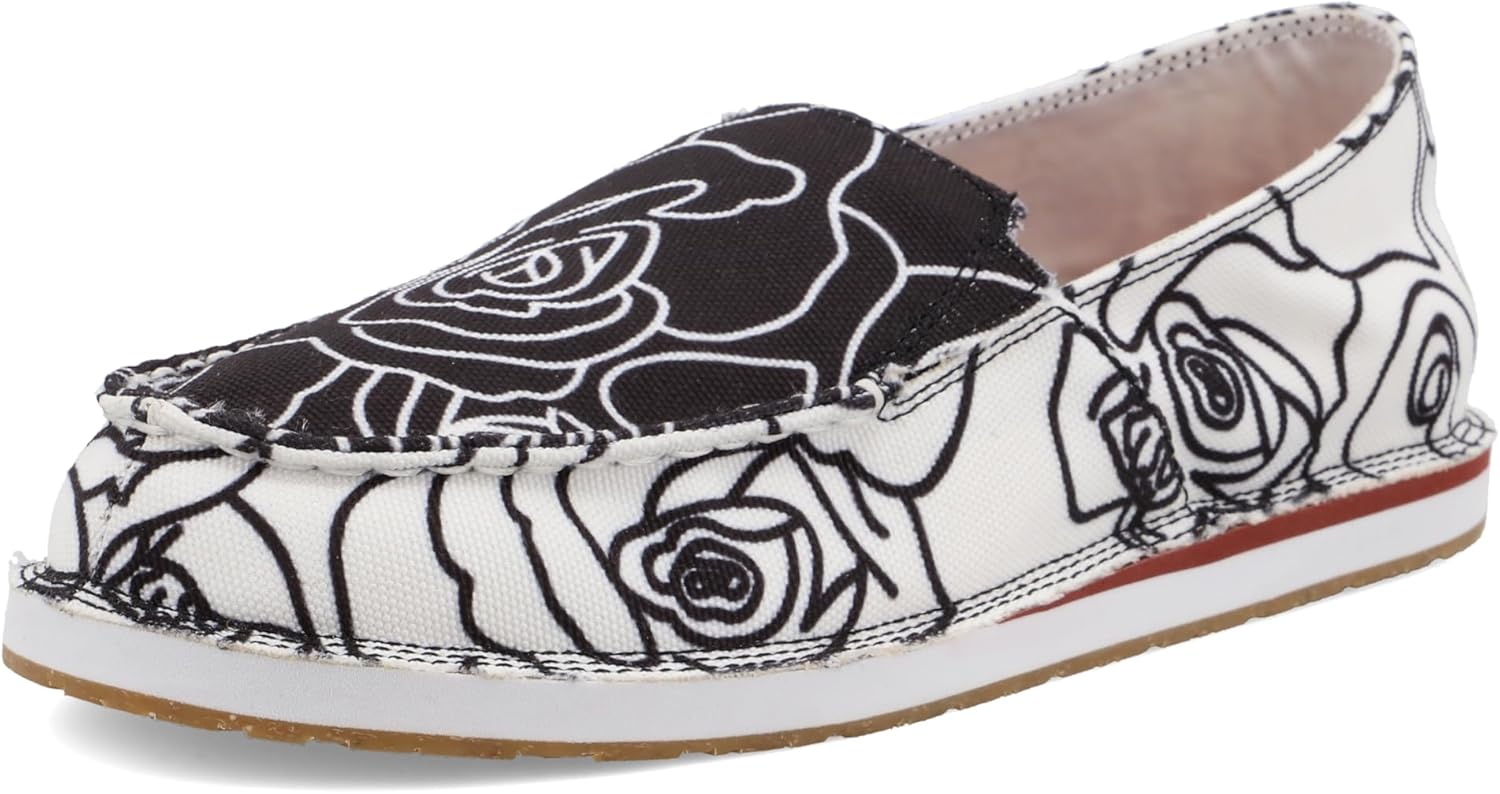 Twisted X Women's Handcrafted Flat Eco-Friendly Casual Slip-On Loafers