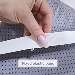 2 Inch Mattress Topper Full, Ventilated High Density Pad Foam Mattress Topper with Removable Washable Cover, 54 * 75 Inch