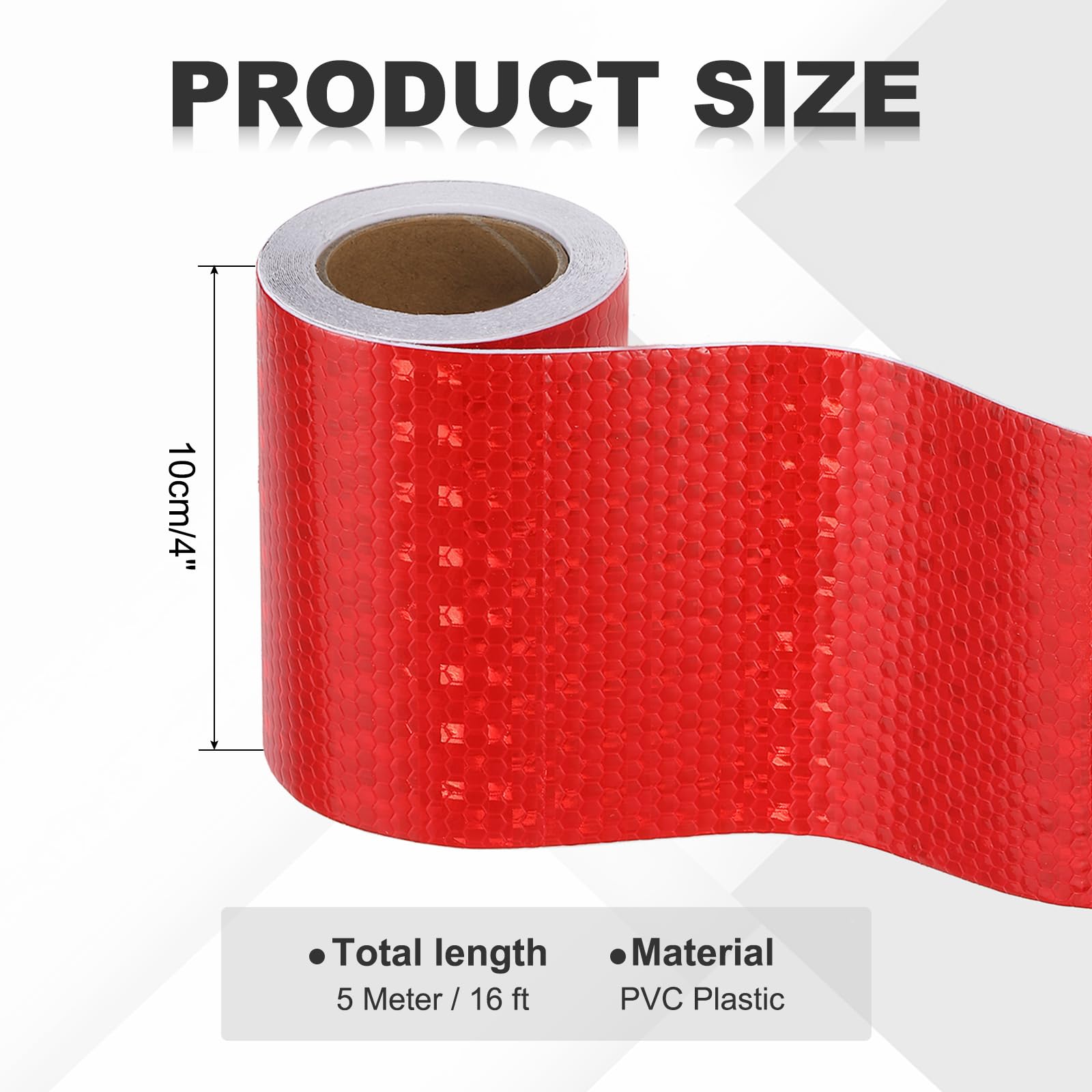 Sourcing Map Ruban Réfléchissant De 15,2 Cm X 4,9 M Pour