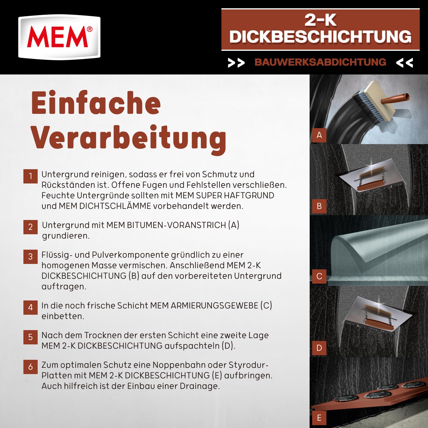 MEM Dickbeschichtung 2-K 30 kg