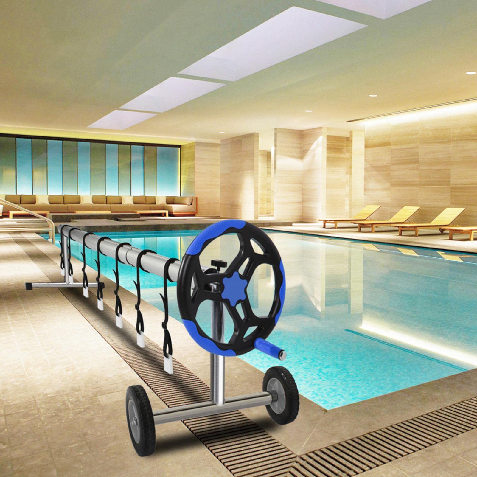 VEVOR Copertura Solare per Piscina, 8,53 x 4,27 m, Copertura Solare per Piscina Rettangolare