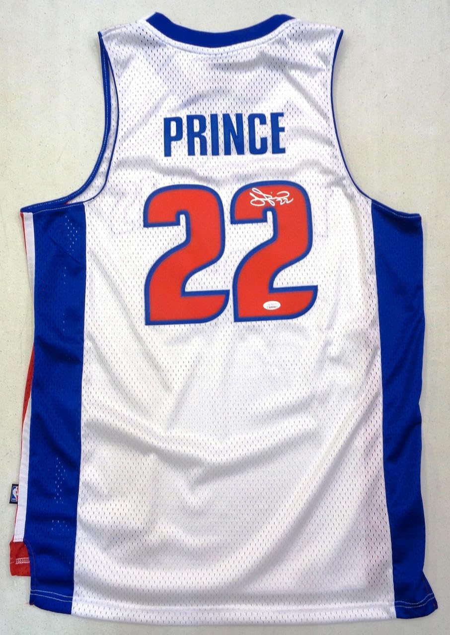 Tayshaun Prince Autographed Detroit Pistons Adidas Jersey - Autographed NBA Jerseys