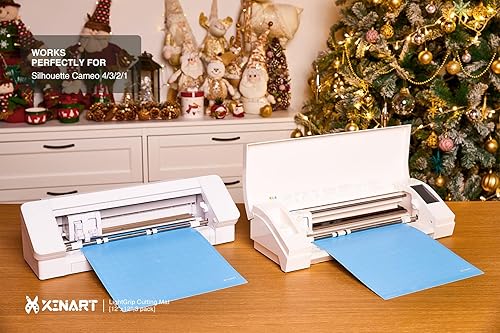 Miniatura 2 de XINART LightGrip - Tapete de corte para Silhouette Cameo 4321 (3 alfombrillas, 12 x 12 pulgadas), adhesivo de agarre ligero, para manualidades,