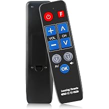 Simple Big Button Universal Remote Control for Elderly Seniors