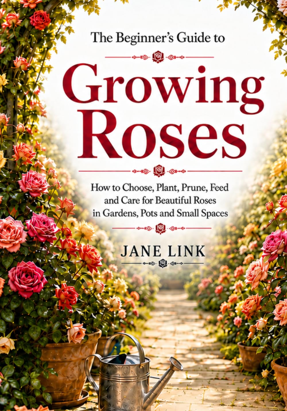 The Beginner’s Guide to Growing Roses: How to Choose, Plant, Prune, Feed and Care for Beautiful Roses in Gardens, Pots and Small Spaces