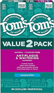 Tom's Natural Whitening Toothpaste (2-Pack)