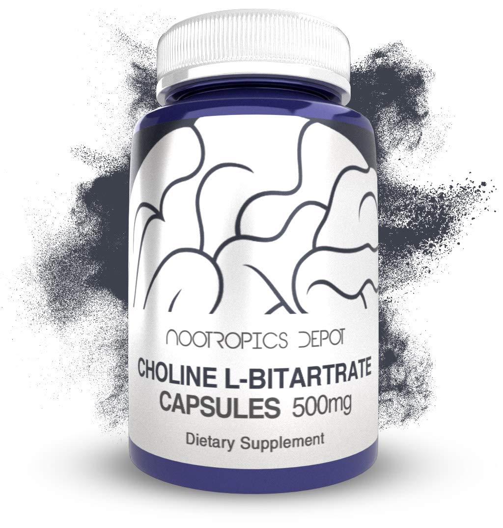 Nootropics Depot Choline L-Bitartrate Capsules