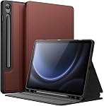 JETech Case for Samsung Galaxy Tab S10 Lite / S10 FE / S9 FE 10.9-Inch with S Pen Holder, Slim Folio Stand Protective Tablet Cover, Multi-Angle Viewing (Black)