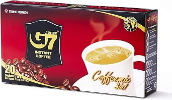 Trung Nguyen G7 3in1 Vietnamese Instant Coffee 16 g x 20 Pack of 1