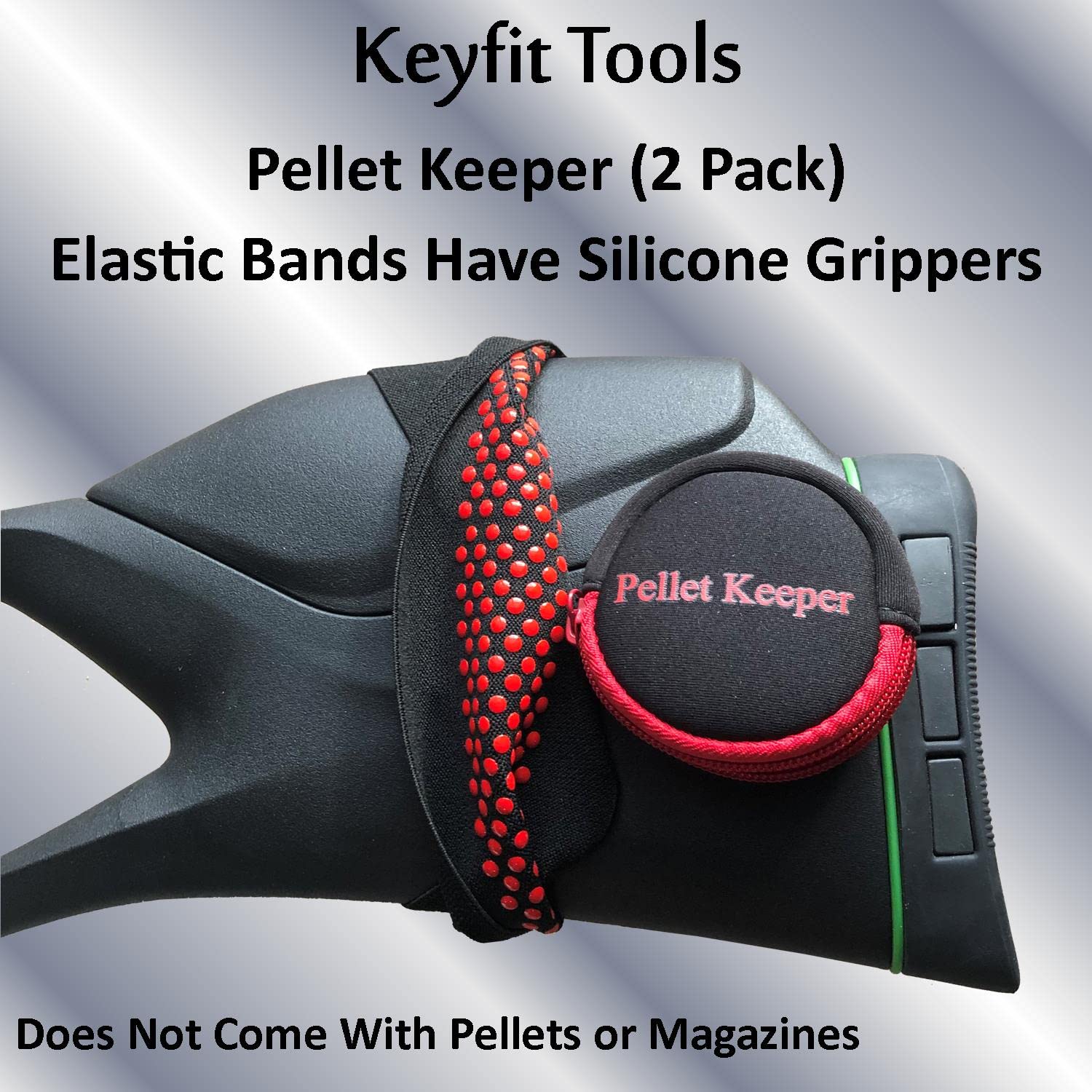 Keyfit Tools Air Rifle Pellet Keeper .177 .22 BB Ammo Bullet Clip