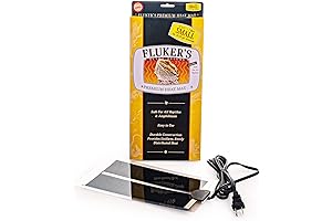 Fluker's Premium Reptile Heat Mat, Ideal for Amphibians | Compact 6" x 11" Size