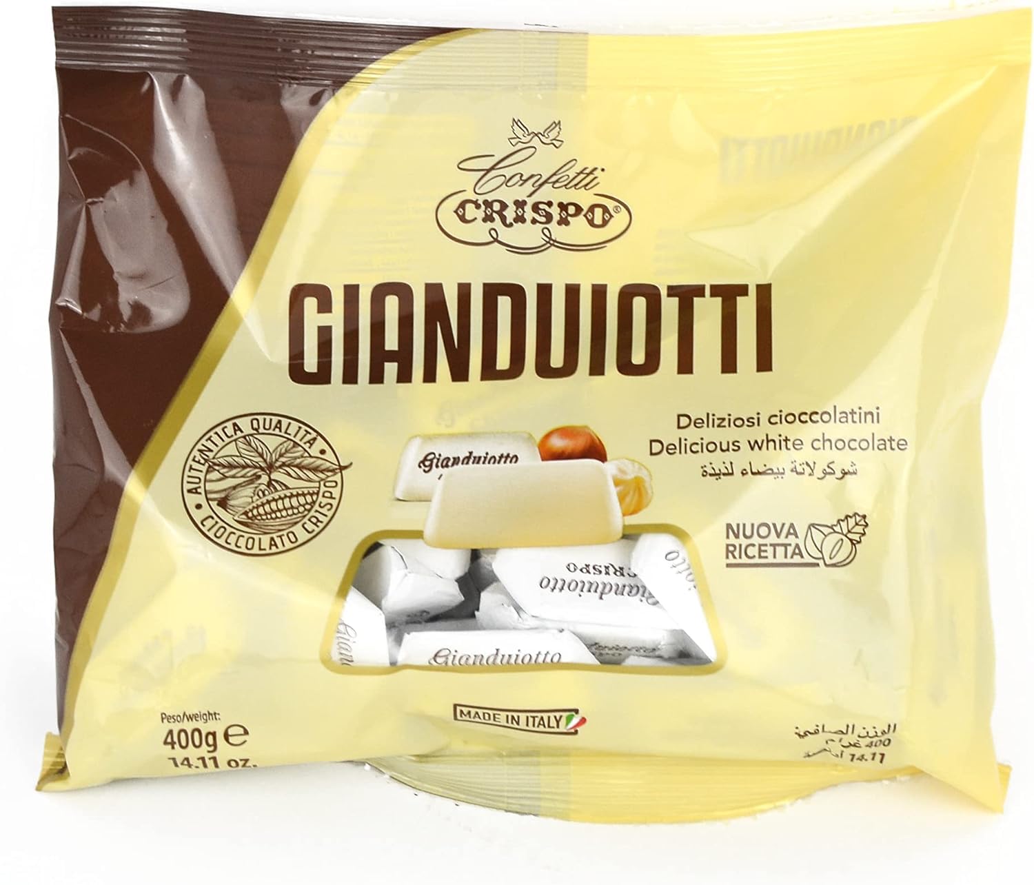CESTO FESTE CON CILIEGIE VERDI E ROSSE CANDITE, AMARENE TOSCHI IN CONTENITORE CERAMICA DECORATO, OLIO AL TARTUFO BIANCO E NERO E OLIO AL PEPERONCINO + SELEZIONE DI CIOCCOLATINI CESTO REGALO