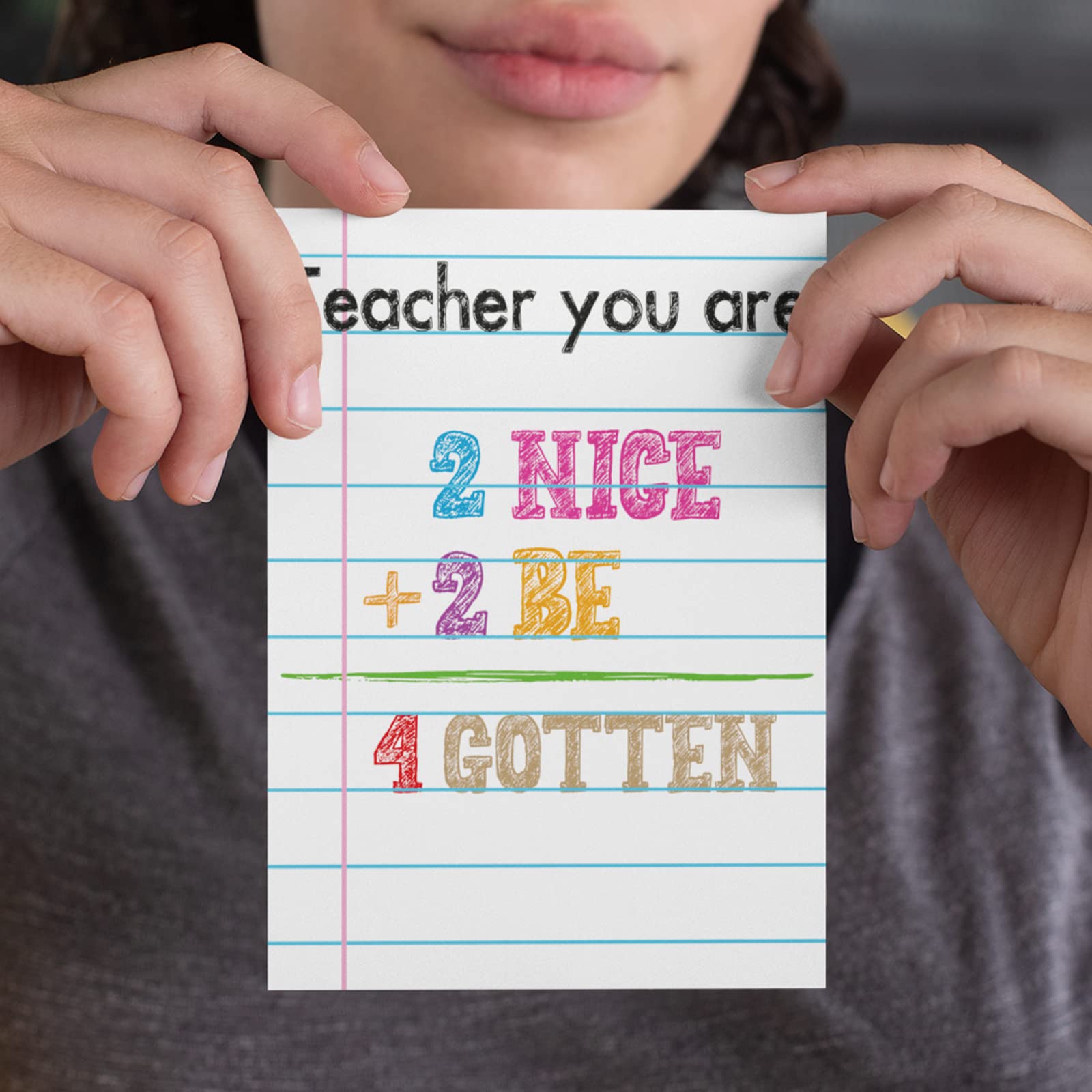 Goodbye Cards For Math Teachers