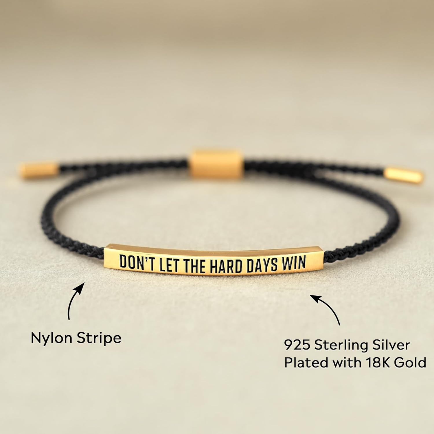 STORYJEWELLERY Gifts for Women, Sterling Silver Bracelets for Women, Motivational Encouragement Brithday Gift for Her - Image 4