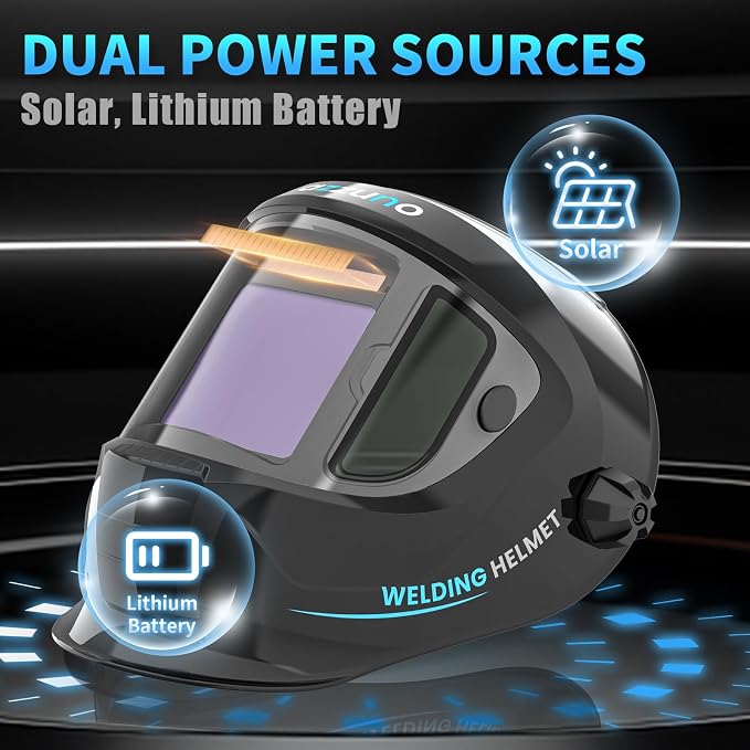 Careta para Soldar con Oscurecimiento Automático AZZUNO miniatura 6